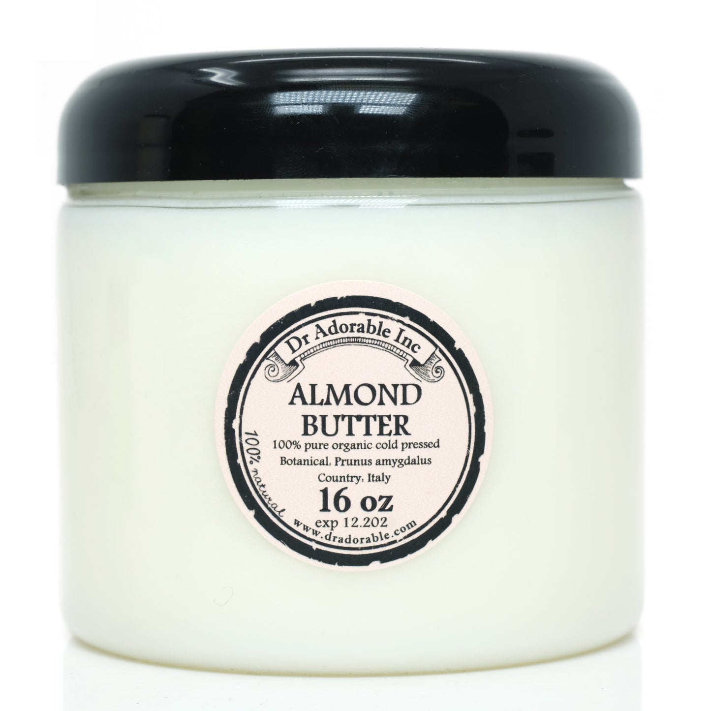 Almond Butter - Pure Natural Premium Organic Cold Pressed