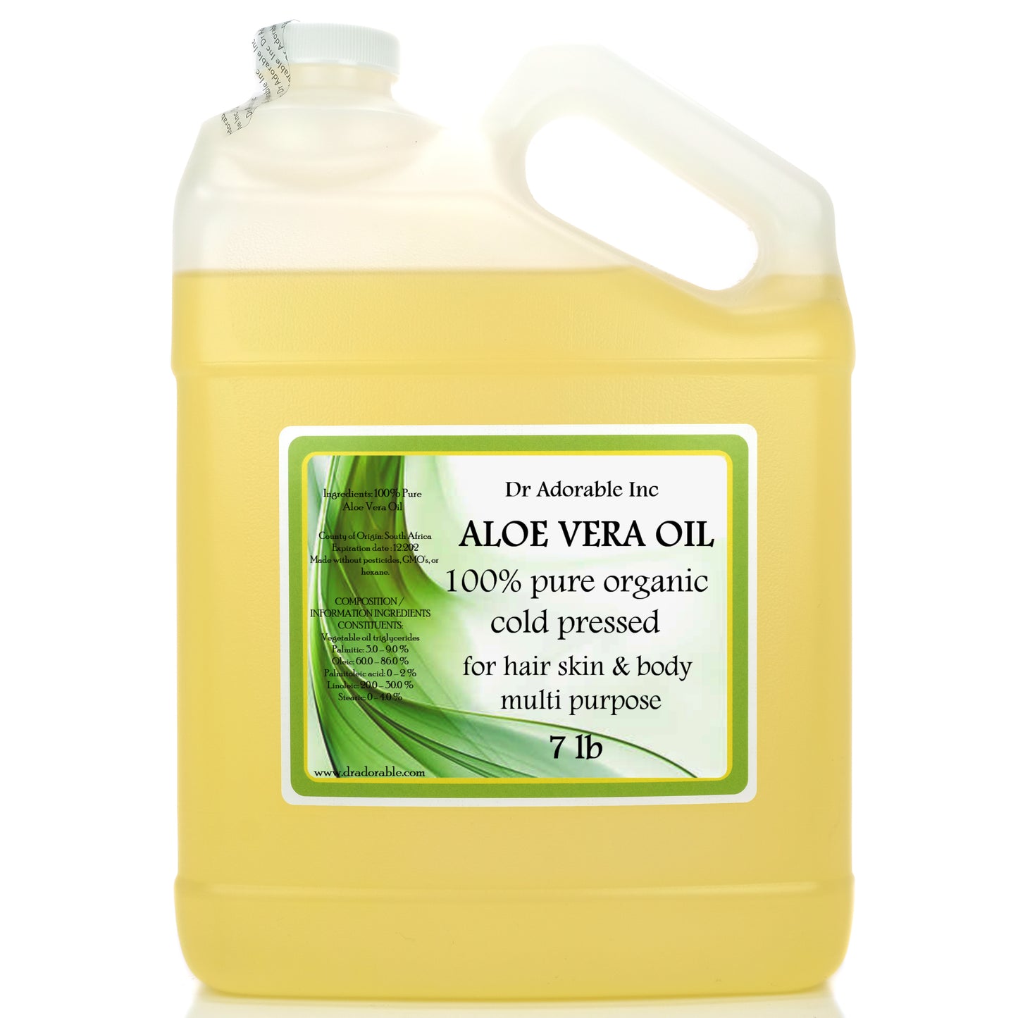 Aloe Vera Oil - 100% Pure Natural Organic