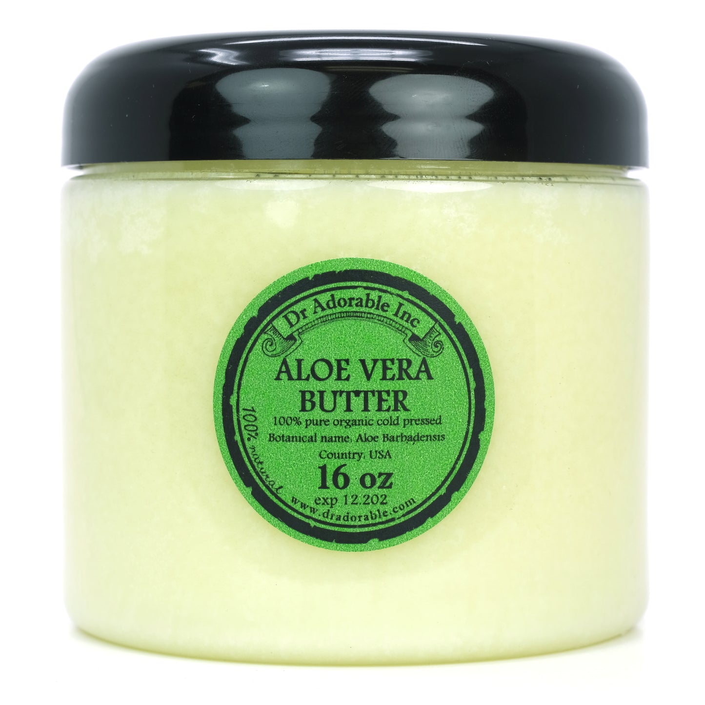 Aloe Vera Butter - Pure Natural Premium Organic Cold Pressed