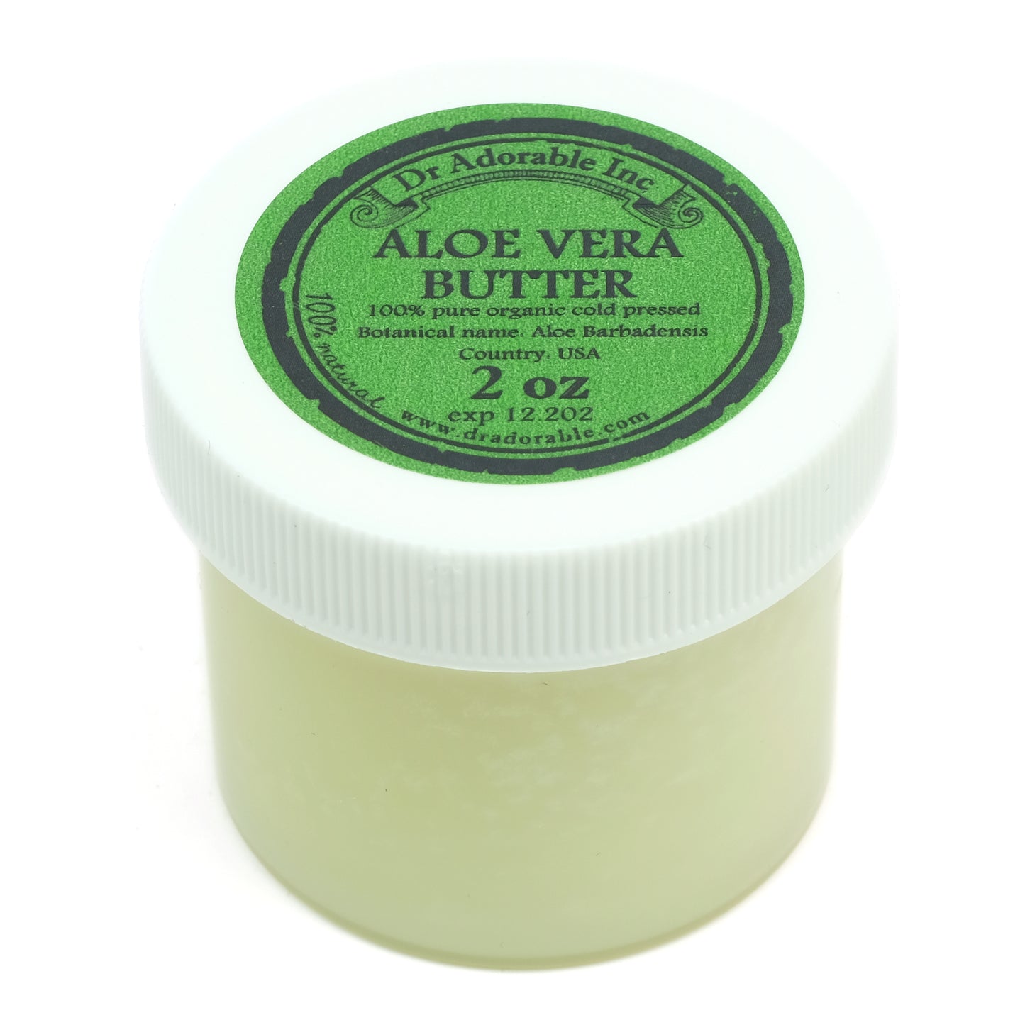 Aloe Vera Butter - Pure Natural Premium Organic Cold Pressed