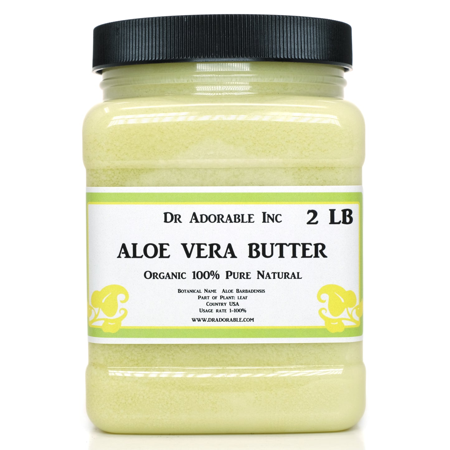 Aloe Vera Butter - Pure Natural Premium Organic Cold Pressed