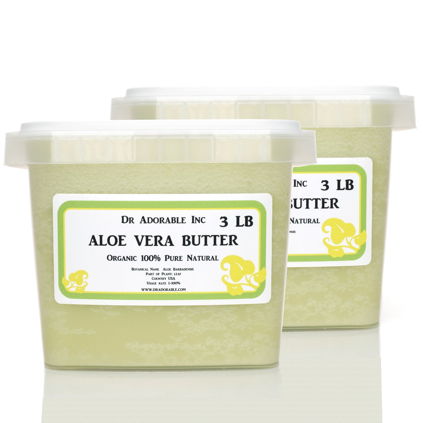 Aloe Vera Butter - Pure Natural Premium Organic Cold Pressed