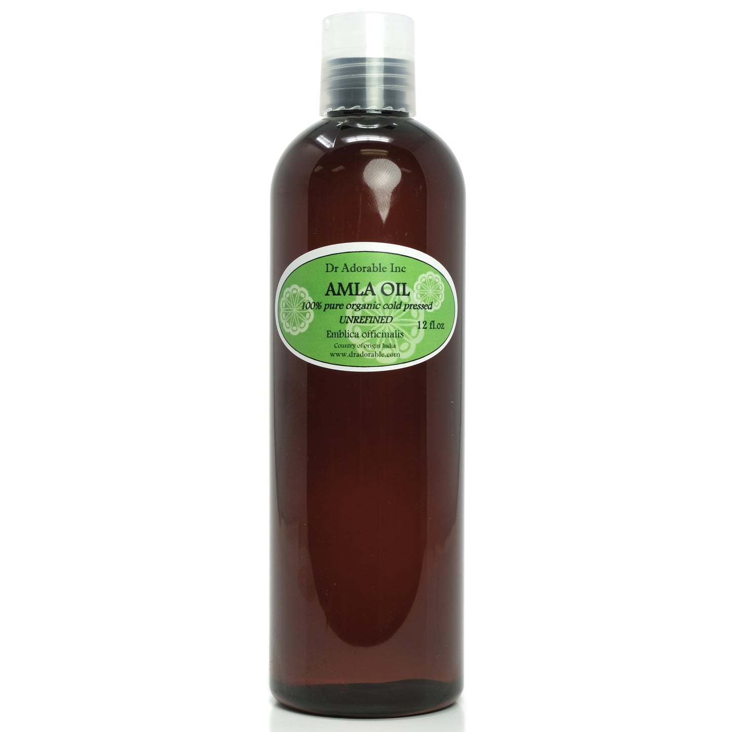 Amla Oil Unrefined - Indian Gooseberry Cold Pressed Pure Organic Hair Skin