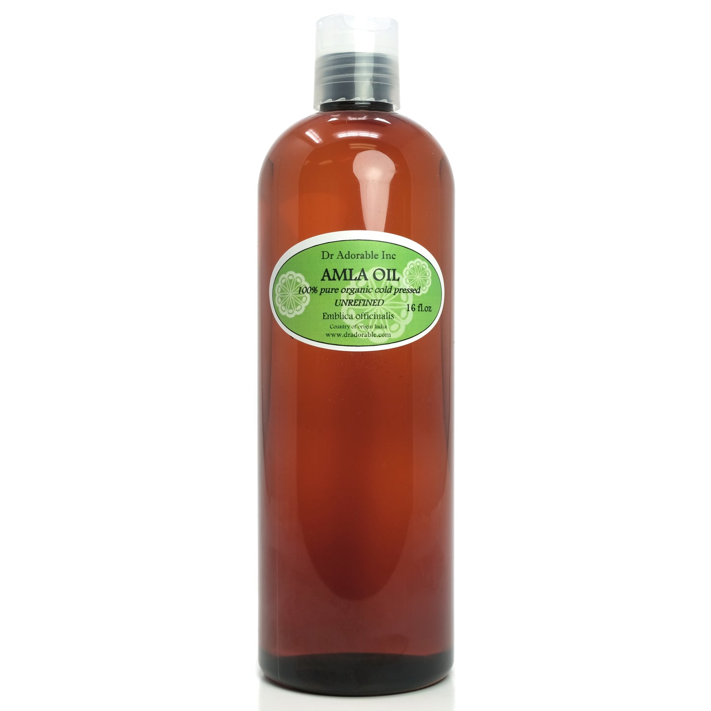 Amla Oil Unrefined - Indian Gooseberry Cold Pressed Pure Organic Hair Skin