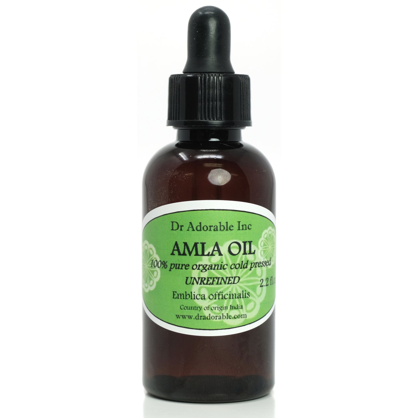 Amla Oil Unrefined - Indian Gooseberry Cold Pressed Pure Organic Hair Skin