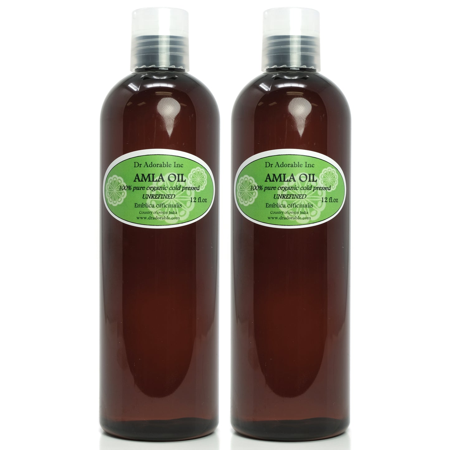 Amla Oil Unrefined - Indian Gooseberry Cold Pressed Pure Organic Hair Skin