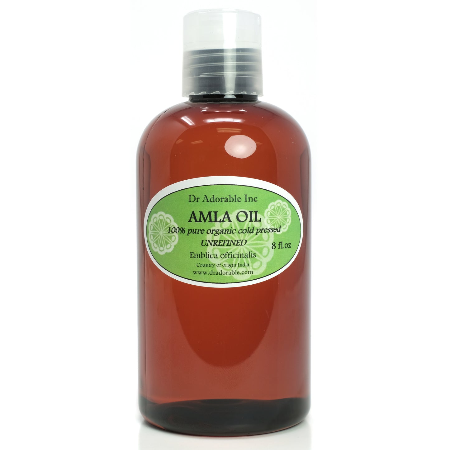 Amla Oil Unrefined - Indian Gooseberry Cold Pressed Pure Organic Hair Skin