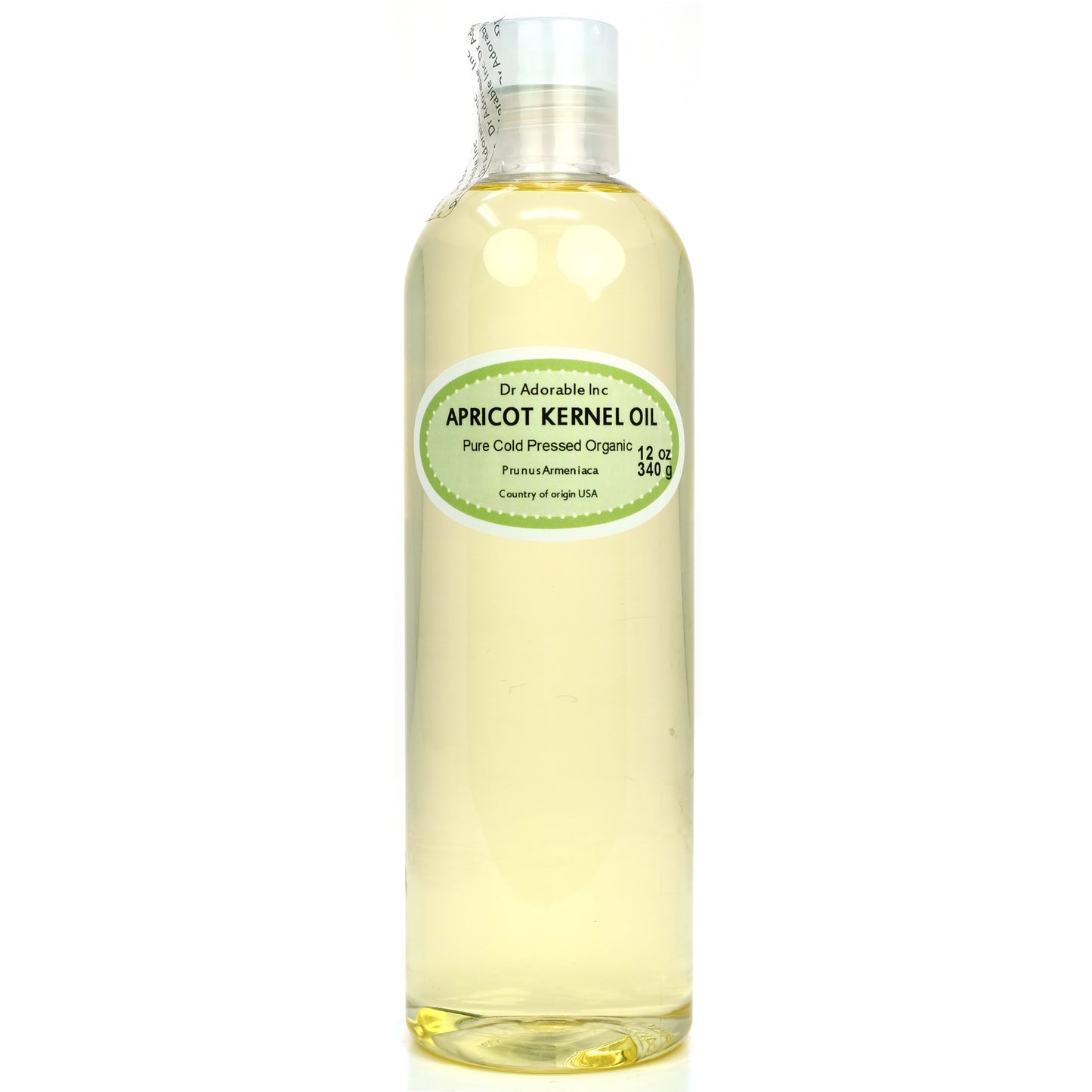 Apricot Kernel Oil - 100% Pure Natural Organic Cold Pressed