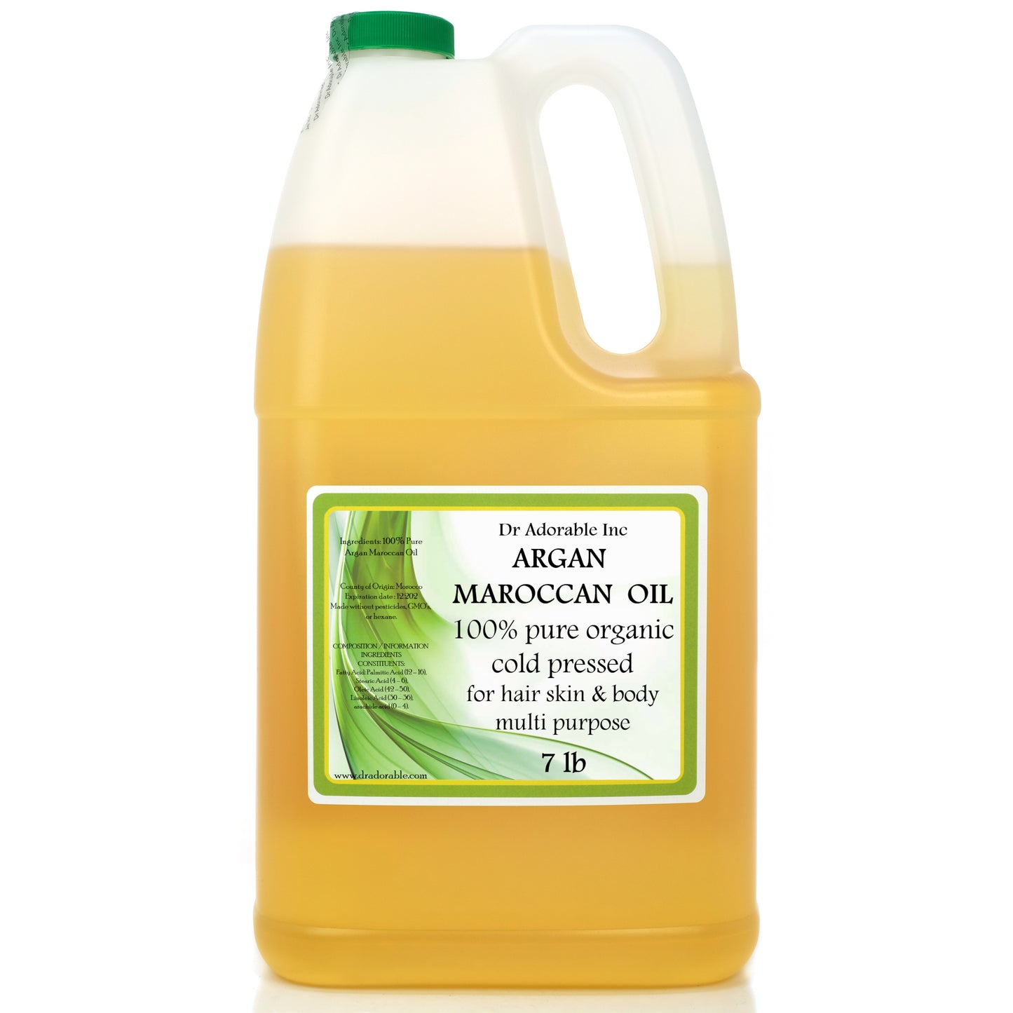 Argan Marrakesh Oil - 100% Pure Natural Organic Cold Pressed
