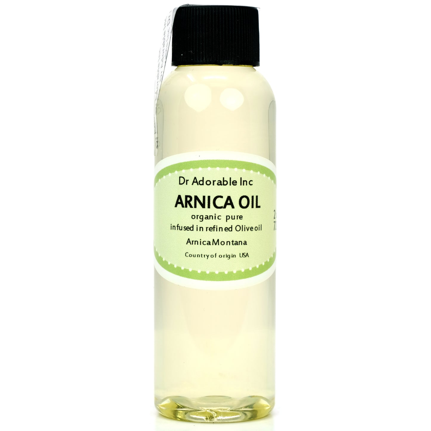 Arnica Herbal Oil - 100% Pure Infused Fresh Natural Organic