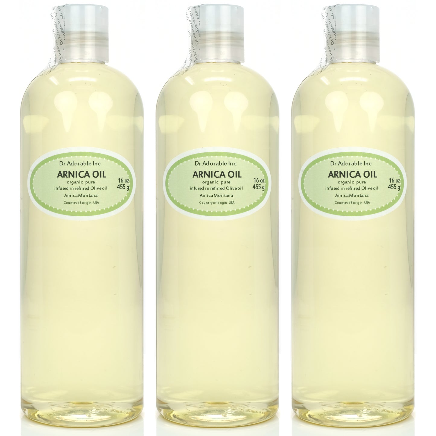 Arnica Herbal Oil - 100% Pure Infused Fresh Natural Organic