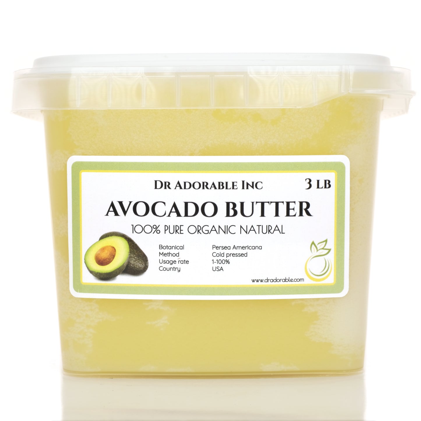 Avocado Butter - Refined Pure Natural Organic Raw