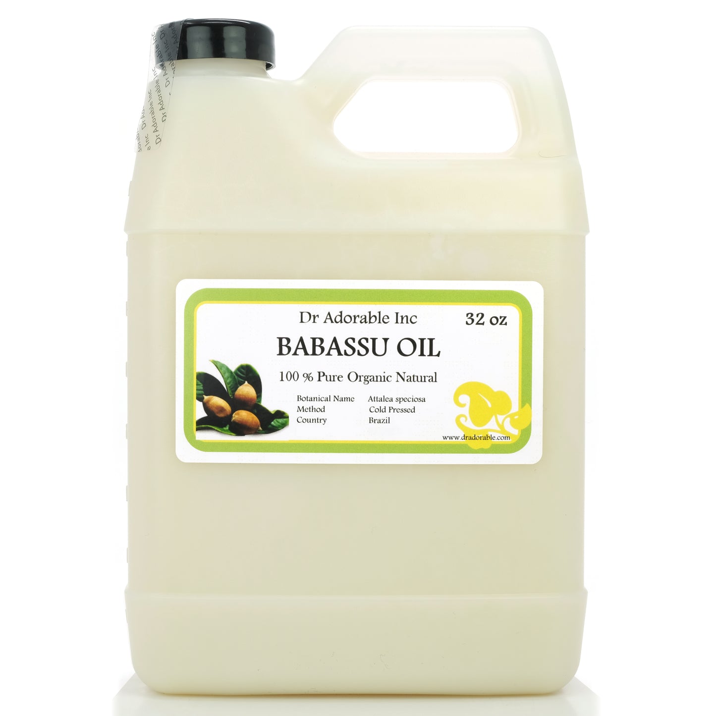 Babassu Oil - 100% Pure Cold Pressed Natural Organic