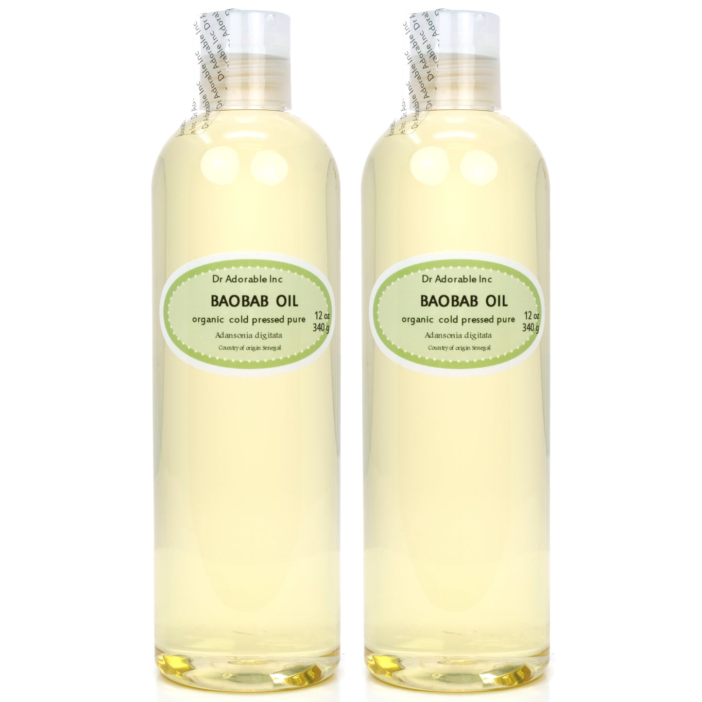 Baobab Oil - 100% Pure Natural Cold Pressed Organic