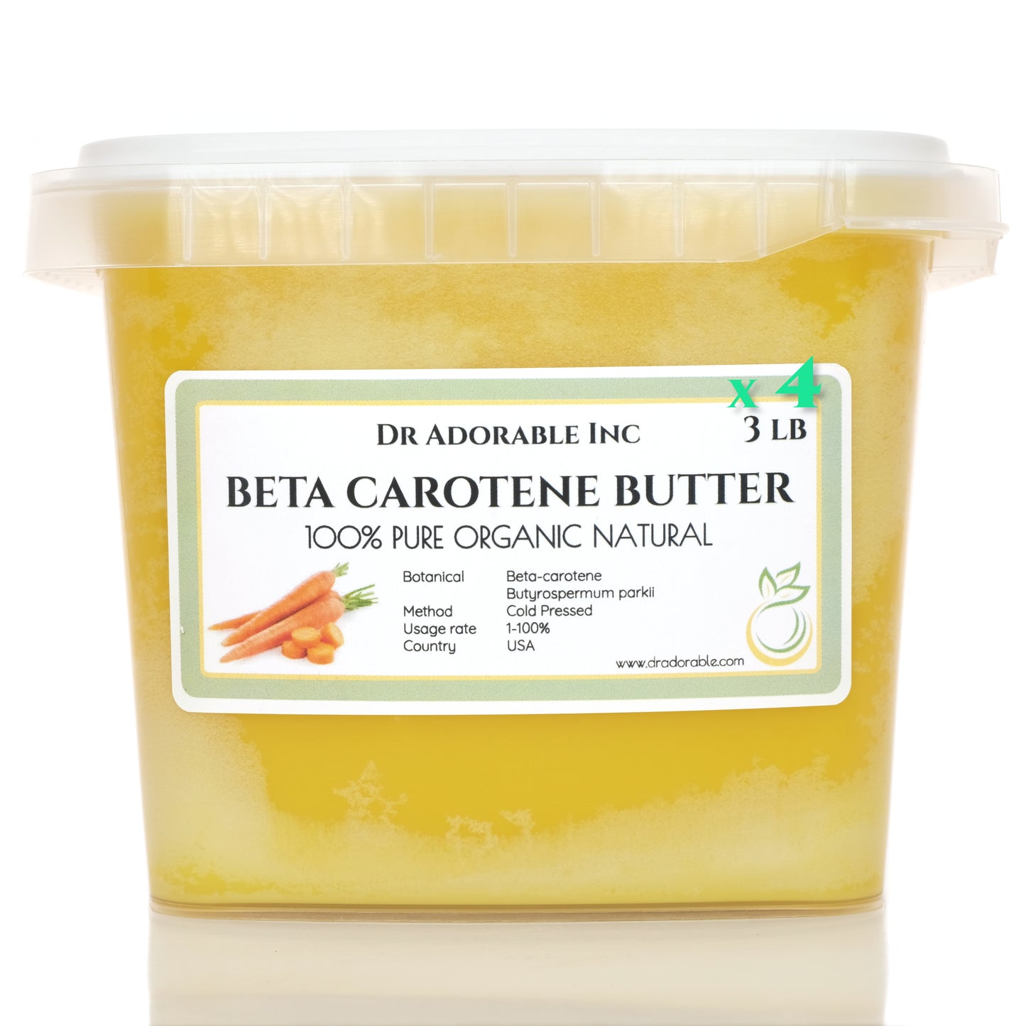 Beta Carotene Butter - Cold Pressed Pure & Organic