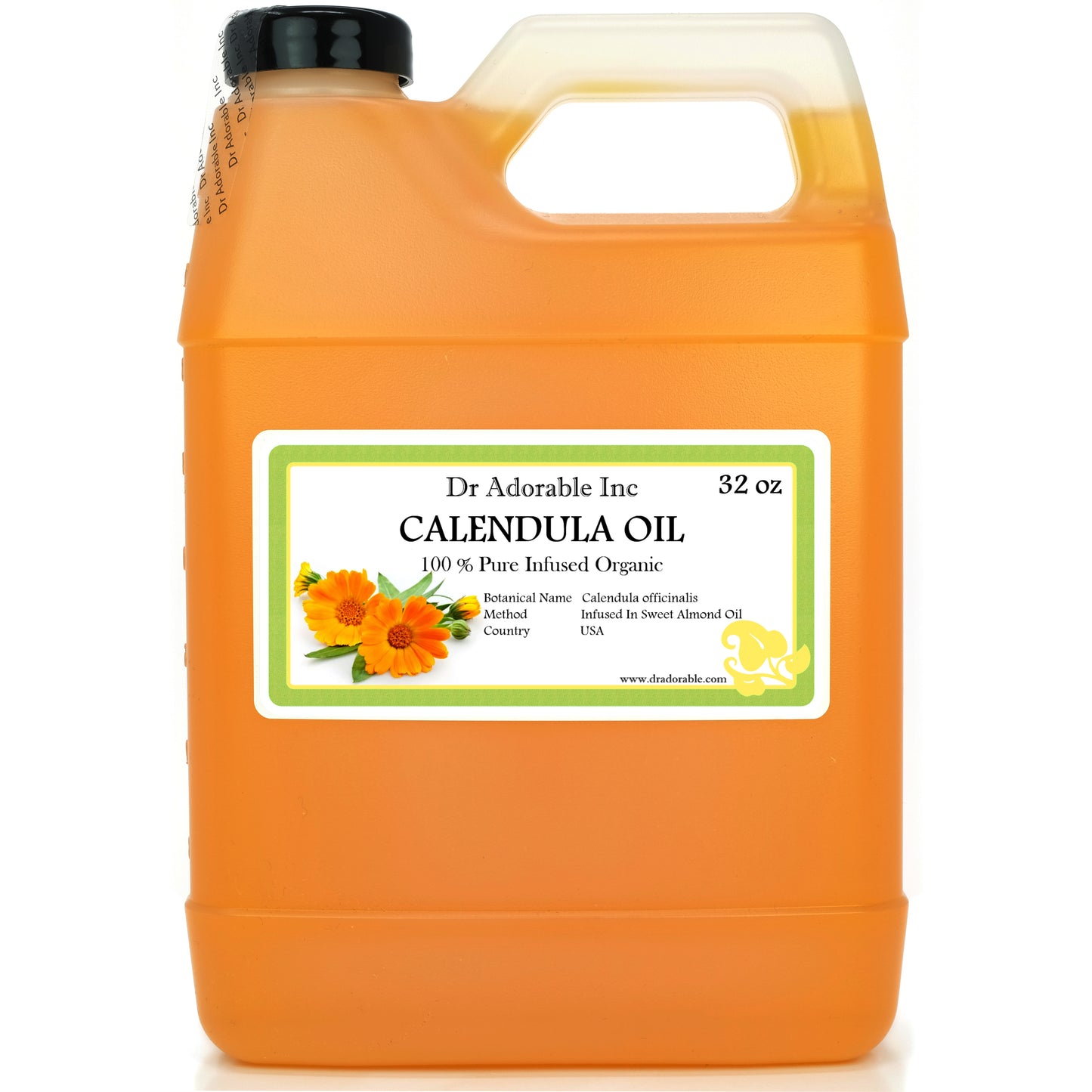 Calendula Infused Oil - 100% Pure Natural Organic