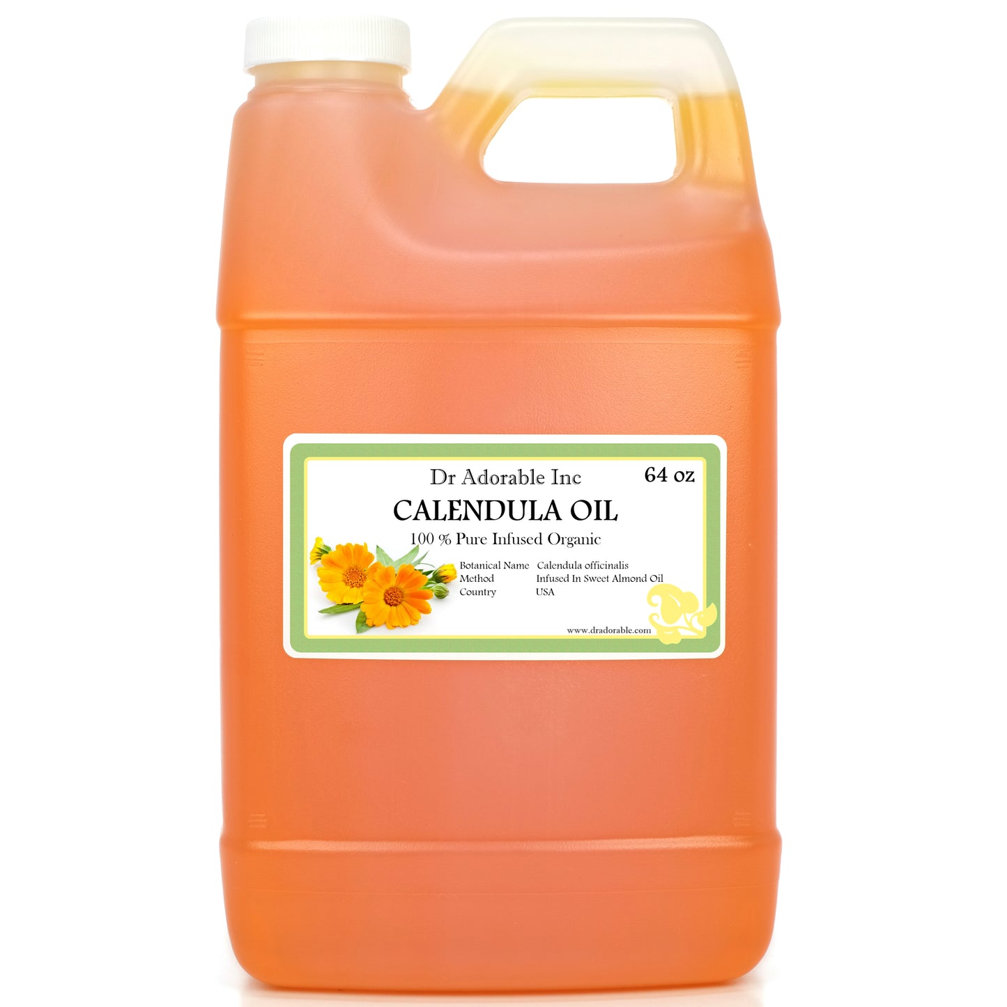 Calendula Infused Oil - 100% Pure Natural Organic