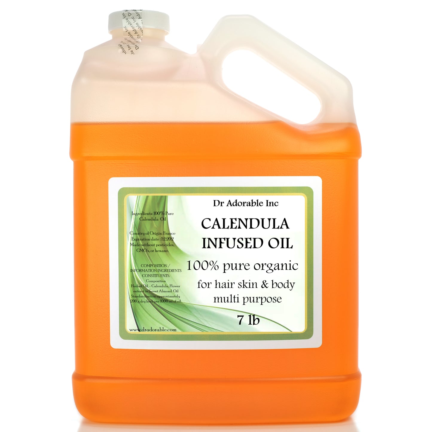 Calendula Infused Oil - 100% Pure Natural Organic