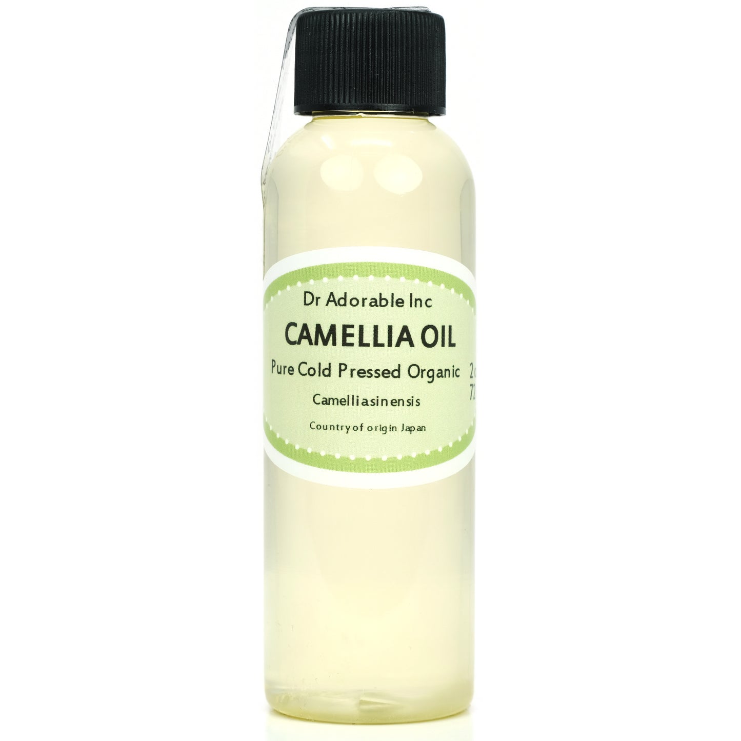 Camellia Seed Oil - 100% Pure Natural Organic Cold Pressed