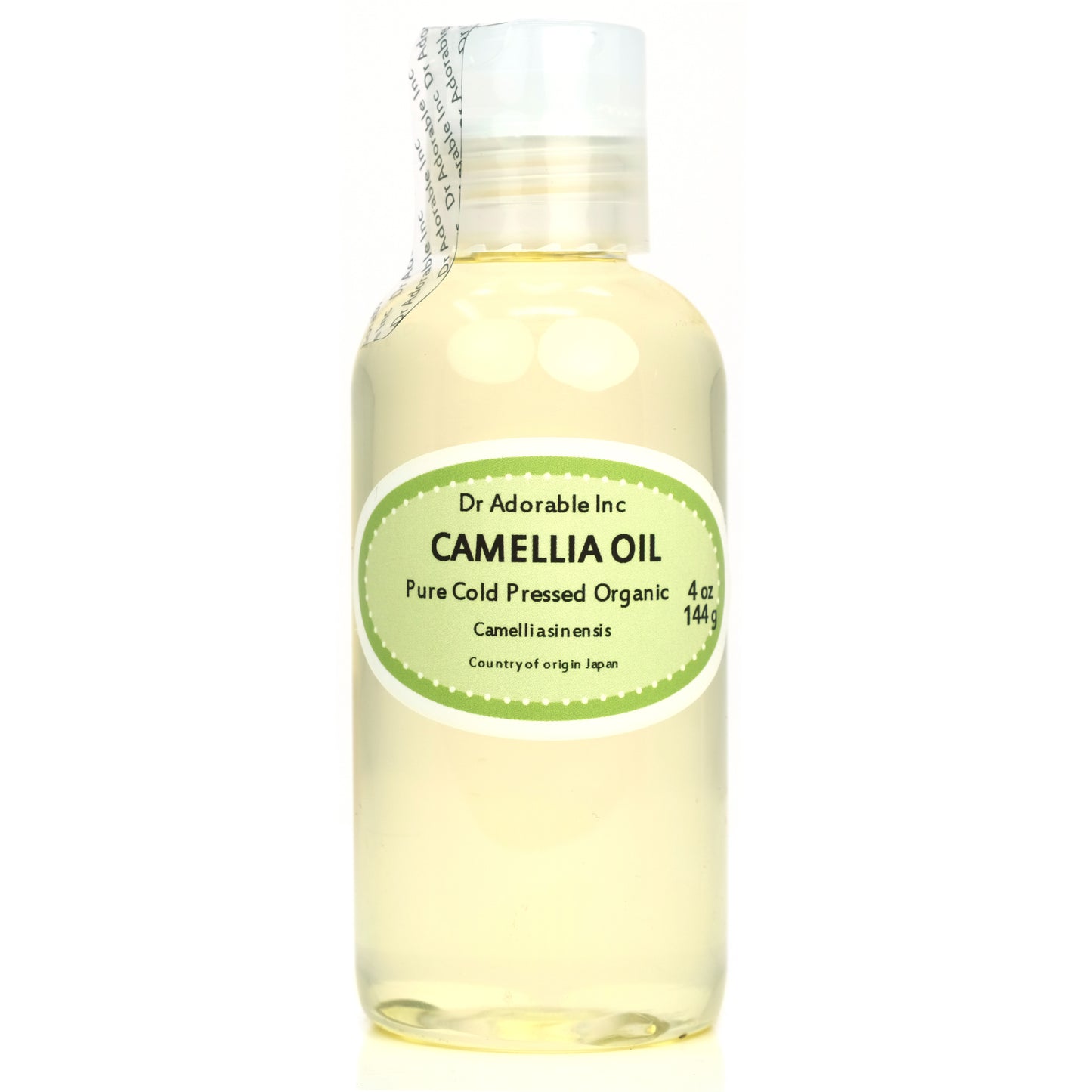 Camellia Seed Oil - 100% Pure Natural Organic Cold Pressed