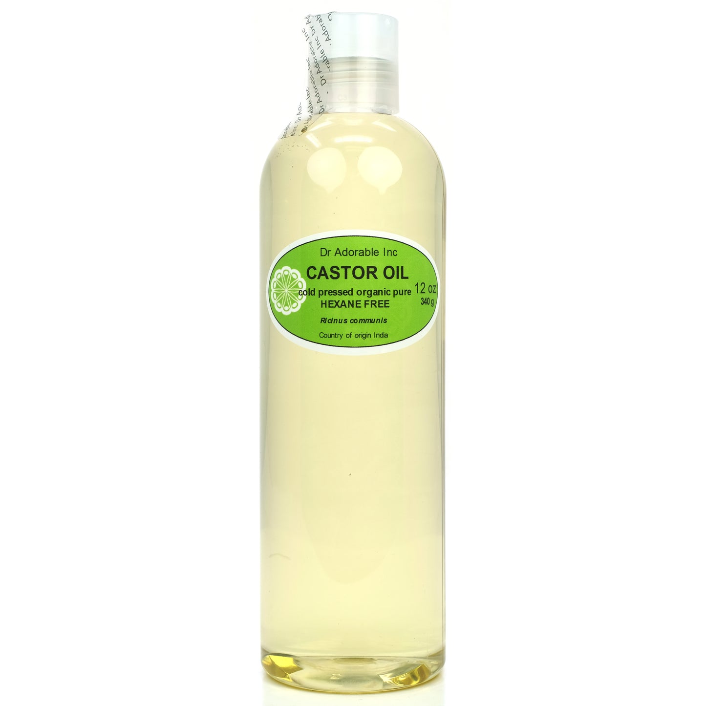 Castor Oil - 100% Pure Natural Organic Cold Pressed