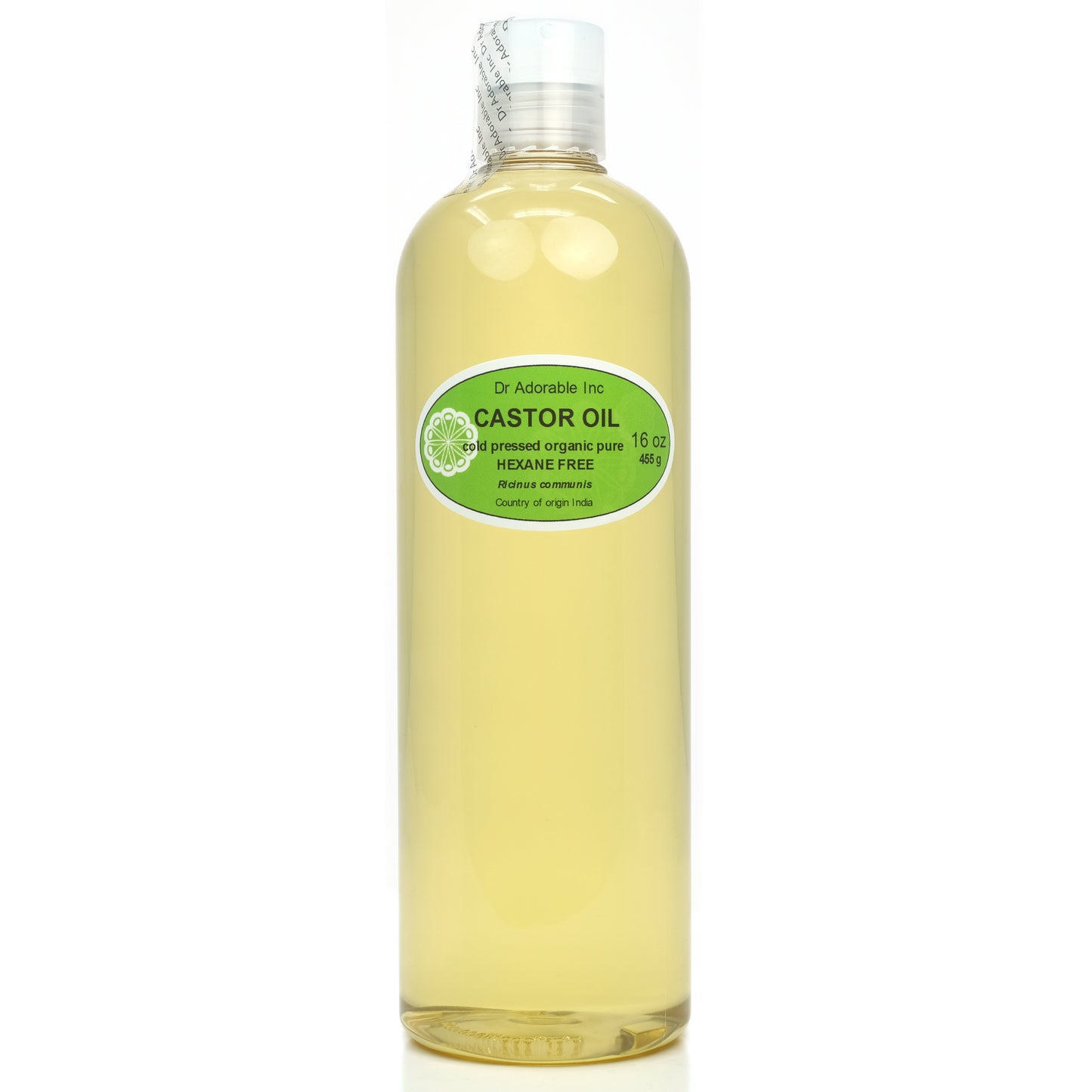 Castor Oil - 100% Pure Natural Organic Cold Pressed