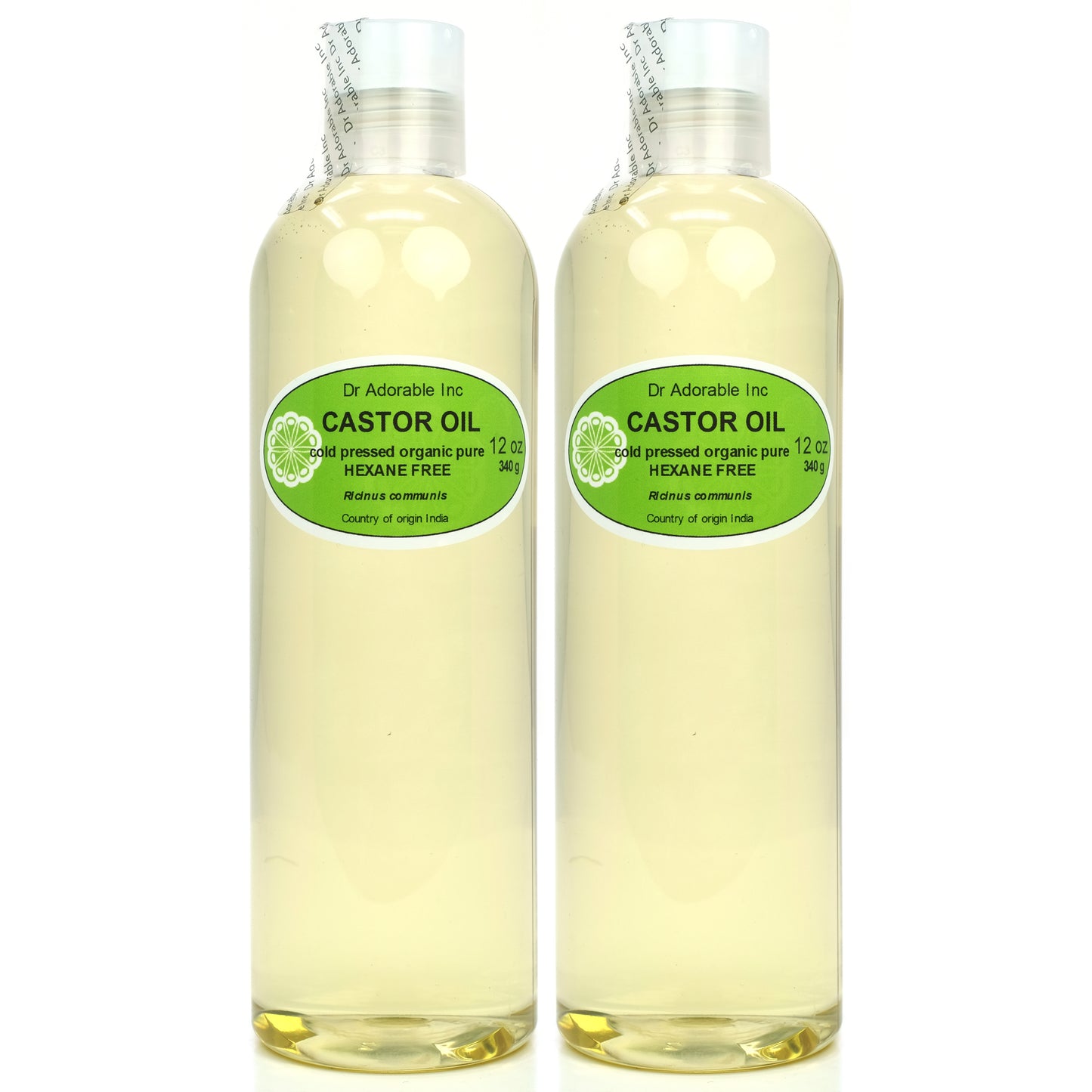 Castor Oil - 100% Pure Natural Organic Cold Pressed