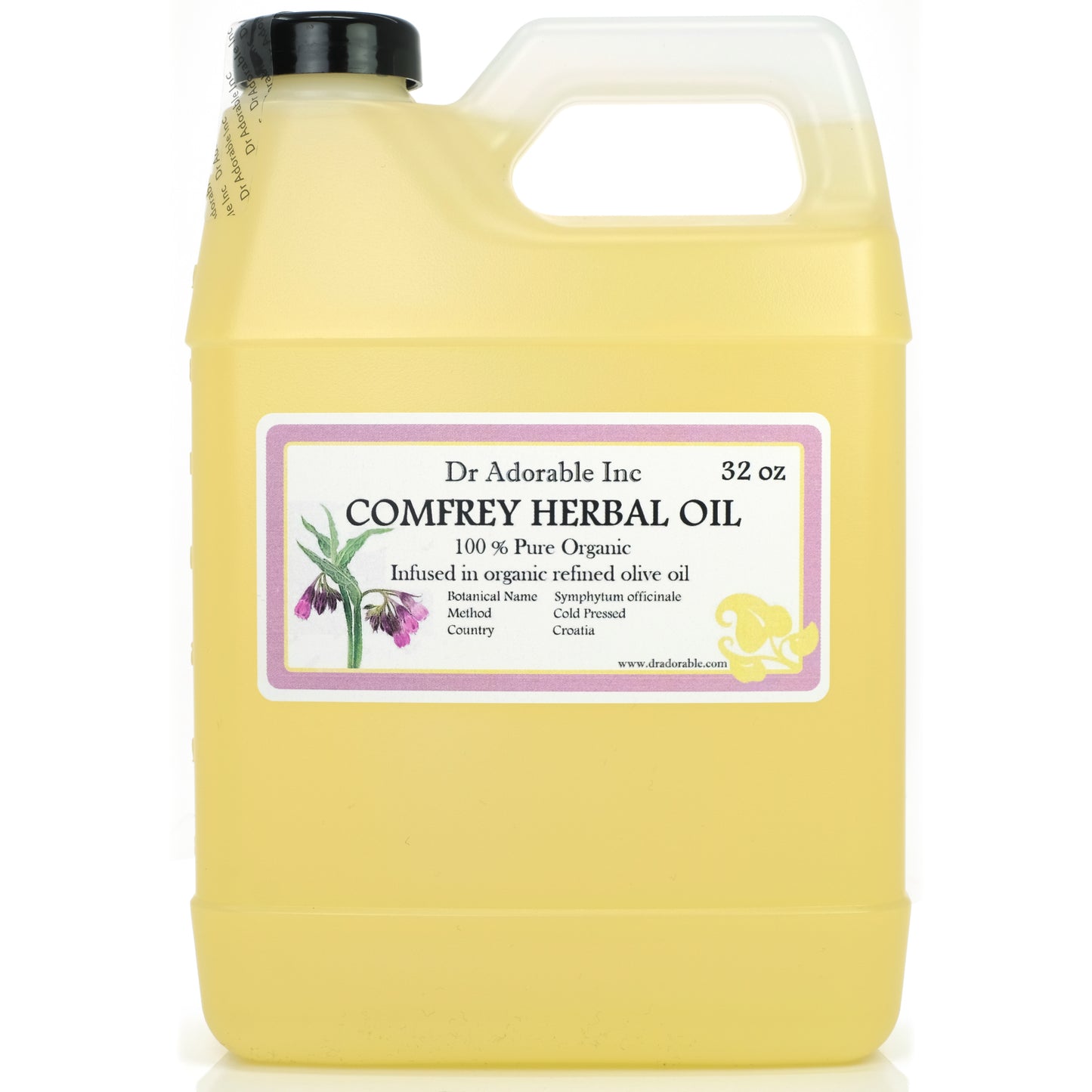 Comfrey Herbal Oil - Infused 100% Pure Natural Organic