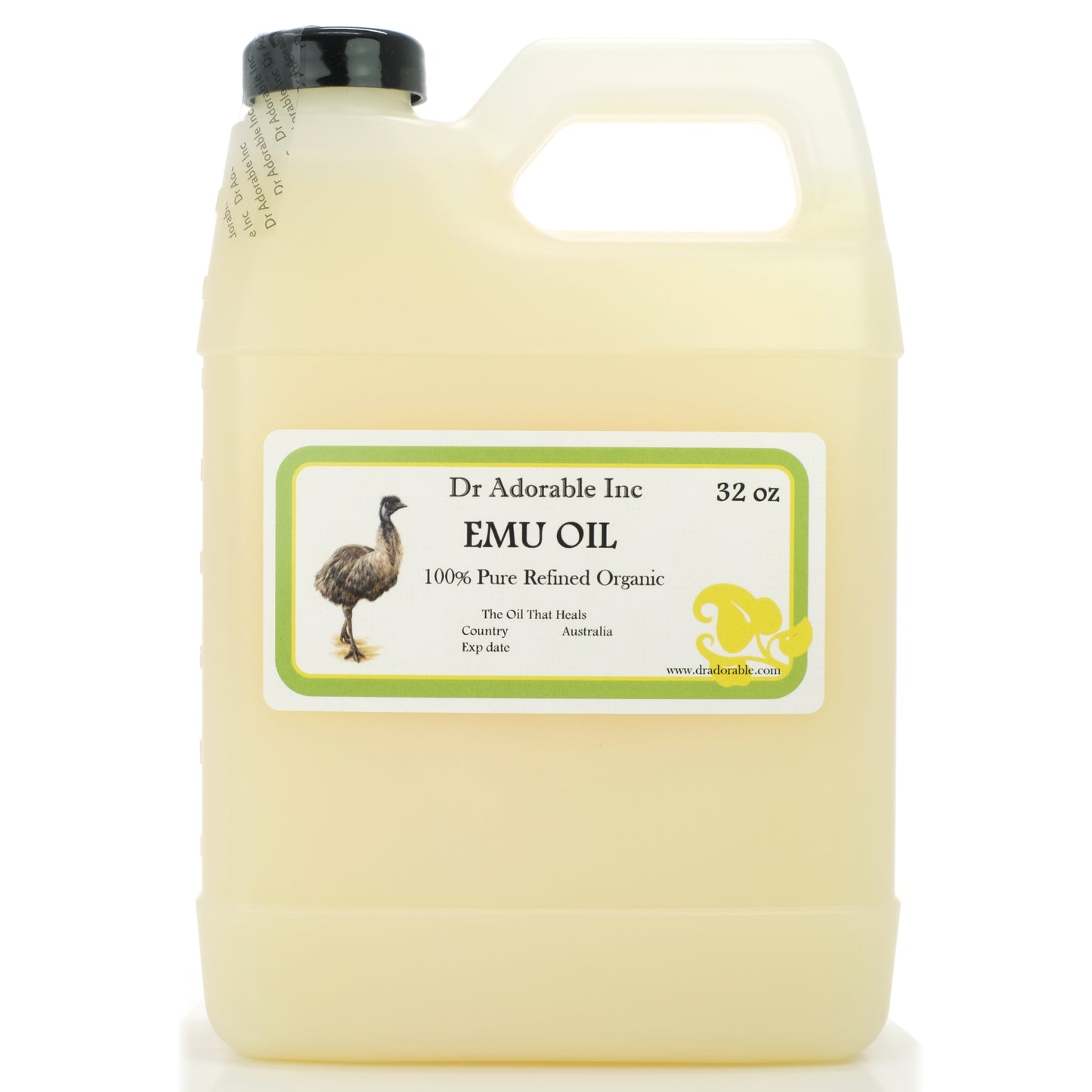 Emu Oil - 100% Pure Natural Triple Refined Organic