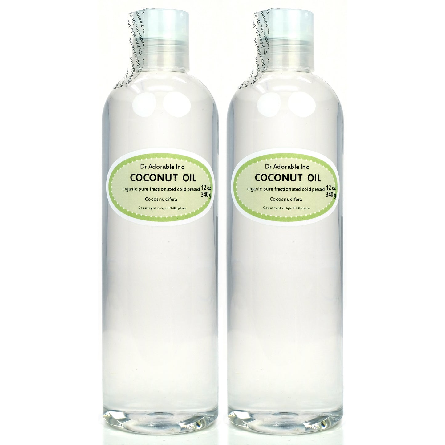 Coconut Fractionated Oil - 100% Pure Natural Organic