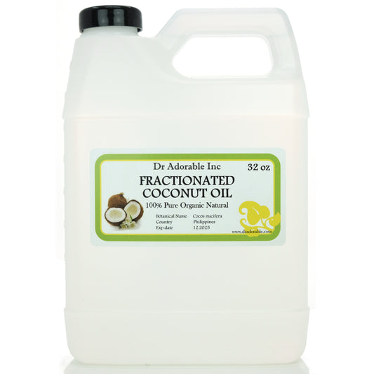 Coconut Fractionated Oil - 100% Pure Natural Organic