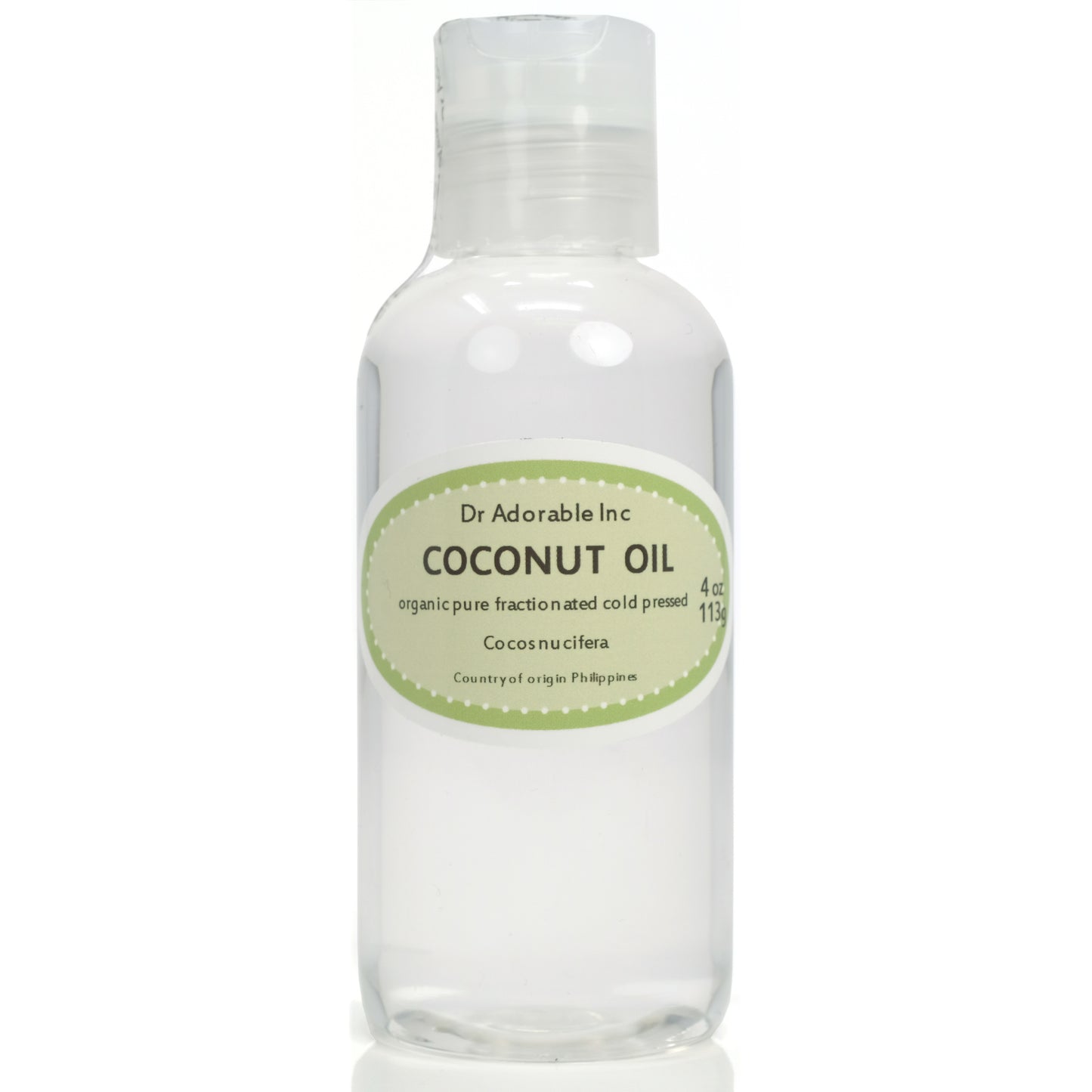 Coconut Fractionated Oil - 100% Pure Natural Organic