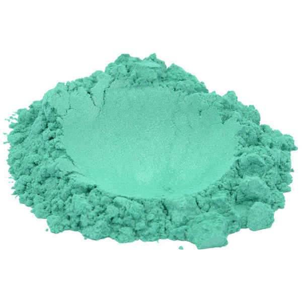 1 Oz Green Soft Aqua Mica Pigment For Soap Cosmetics Epoxy Resin Craft Slime Candle Making Dye Powder