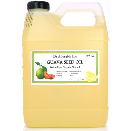 Guava Seed Oil - 100% Pure Organic Premium Cold Pressed