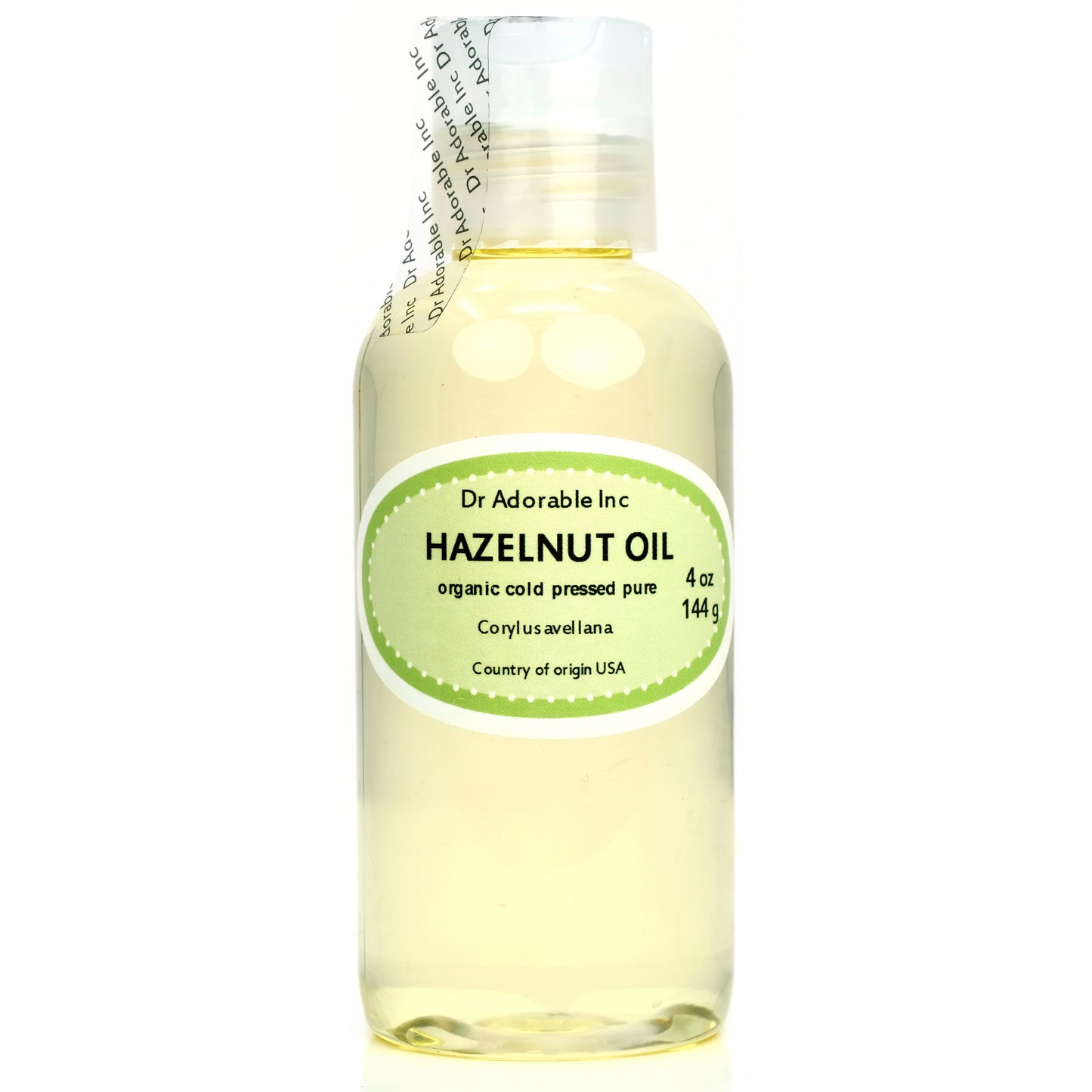 Hazelnut Oil - 100% Pure Natural Organic Cold Expeller Pressed