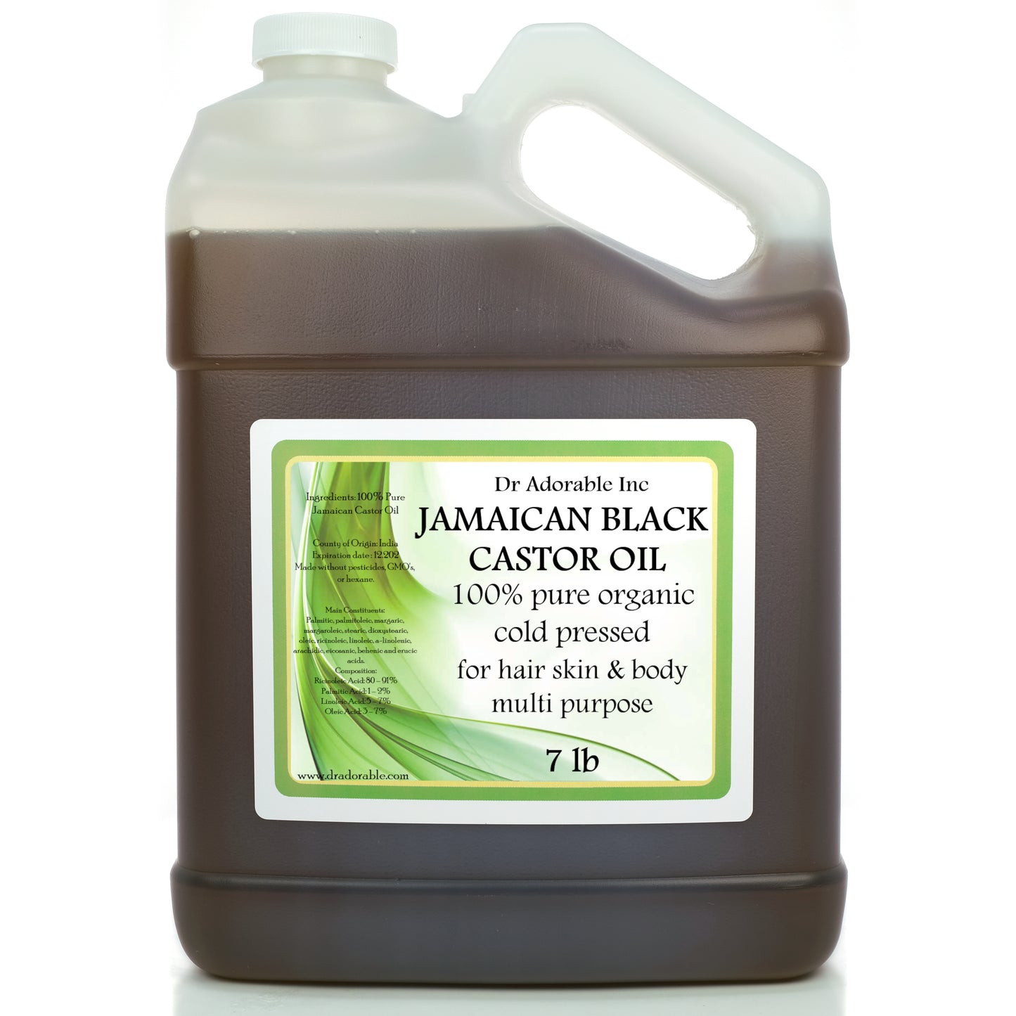 Jamaican Black Castor Oil - Pure Natural Organic Strengthen Grow & Restore Hair Care