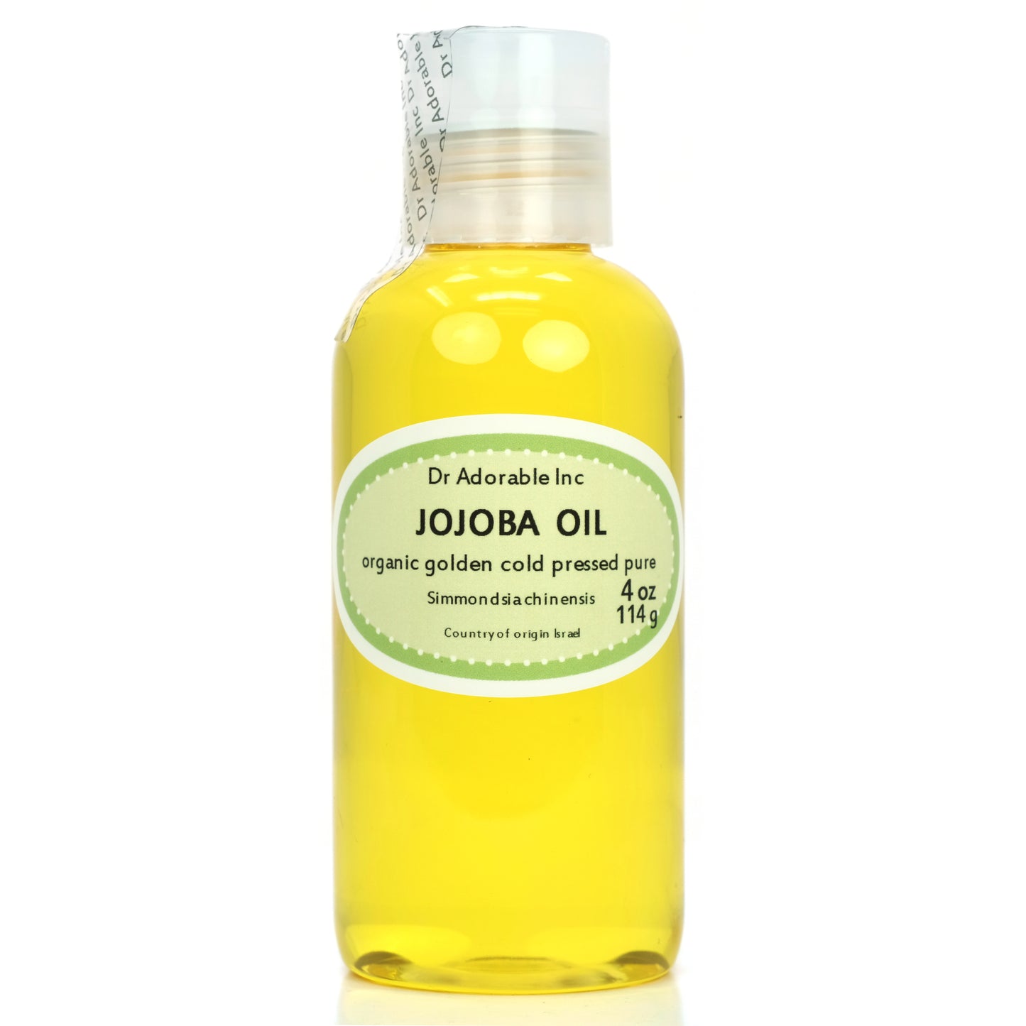 Jojoba Oil Golden Unrefined - 100% Pure Natural Organic Cold Pressed