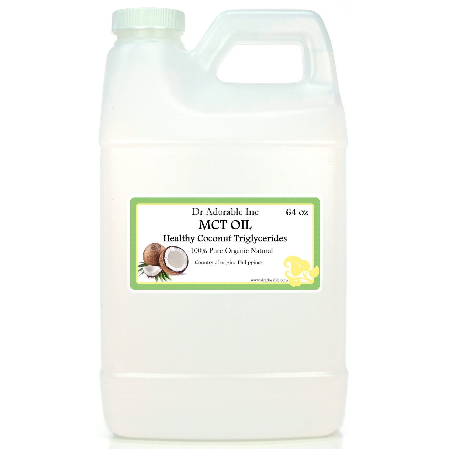 MCT Oil - Pure Natural Premium Organic Coconut Oil Medium-Chain Triglyceride