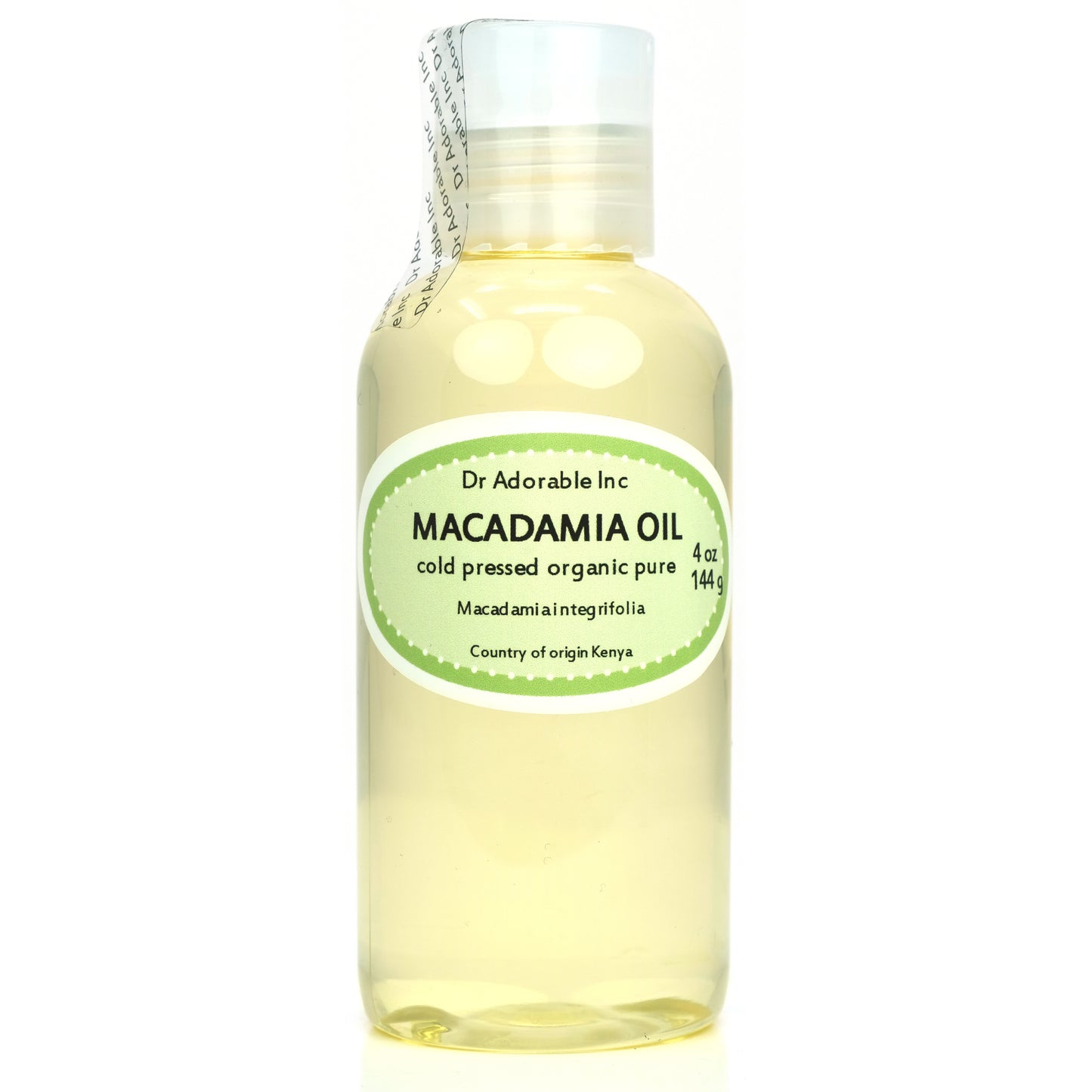 Macadamia Nut Oil - 100% Pure Natural Organic Cold Pressed
