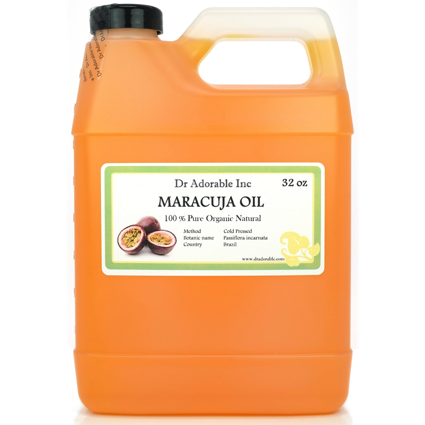 Maracuja (Passionfruit) Oil - 100% Pure Natural Premium Organic Cold Pressed