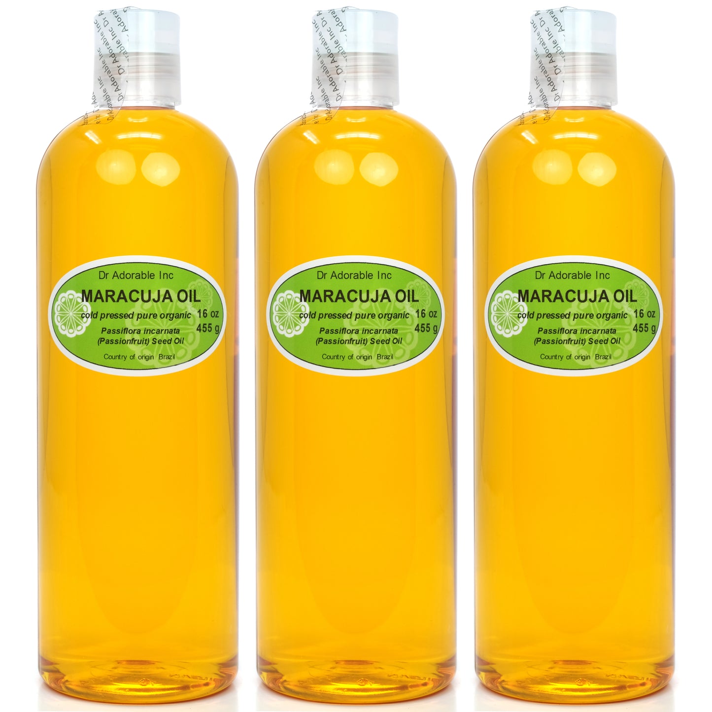 Maracuja (Passionfruit) Oil - 100% Pure Natural Premium Organic Cold Pressed