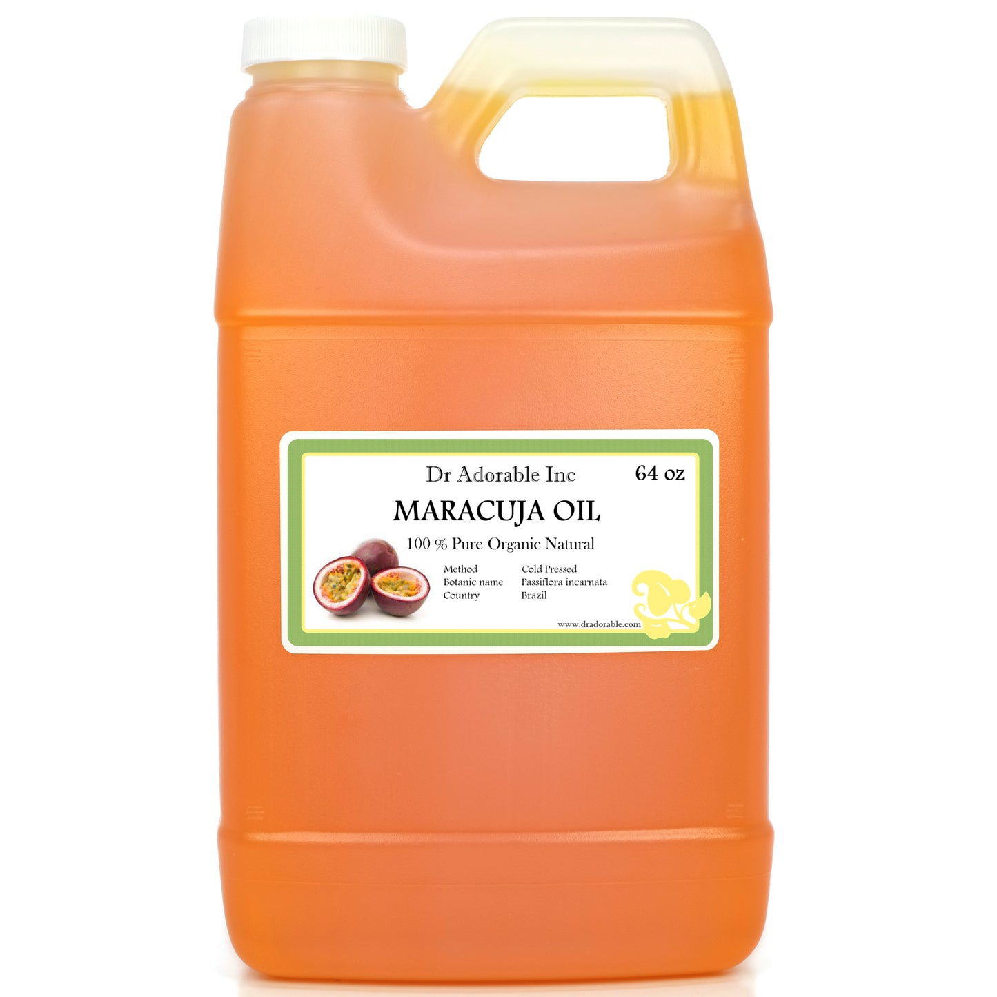 Maracuja (Passionfruit) Oil - 100% Pure Natural Premium Organic Cold Pressed