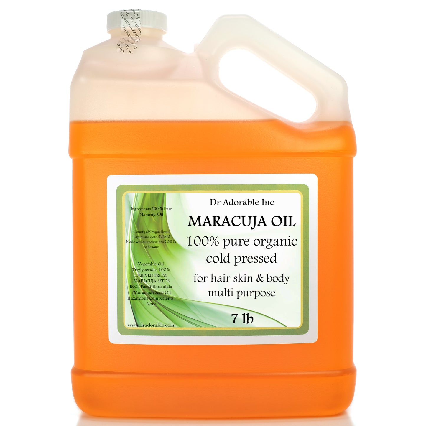 Maracuja (Passionfruit) Oil - 100% Pure Natural Premium Organic Cold Pressed