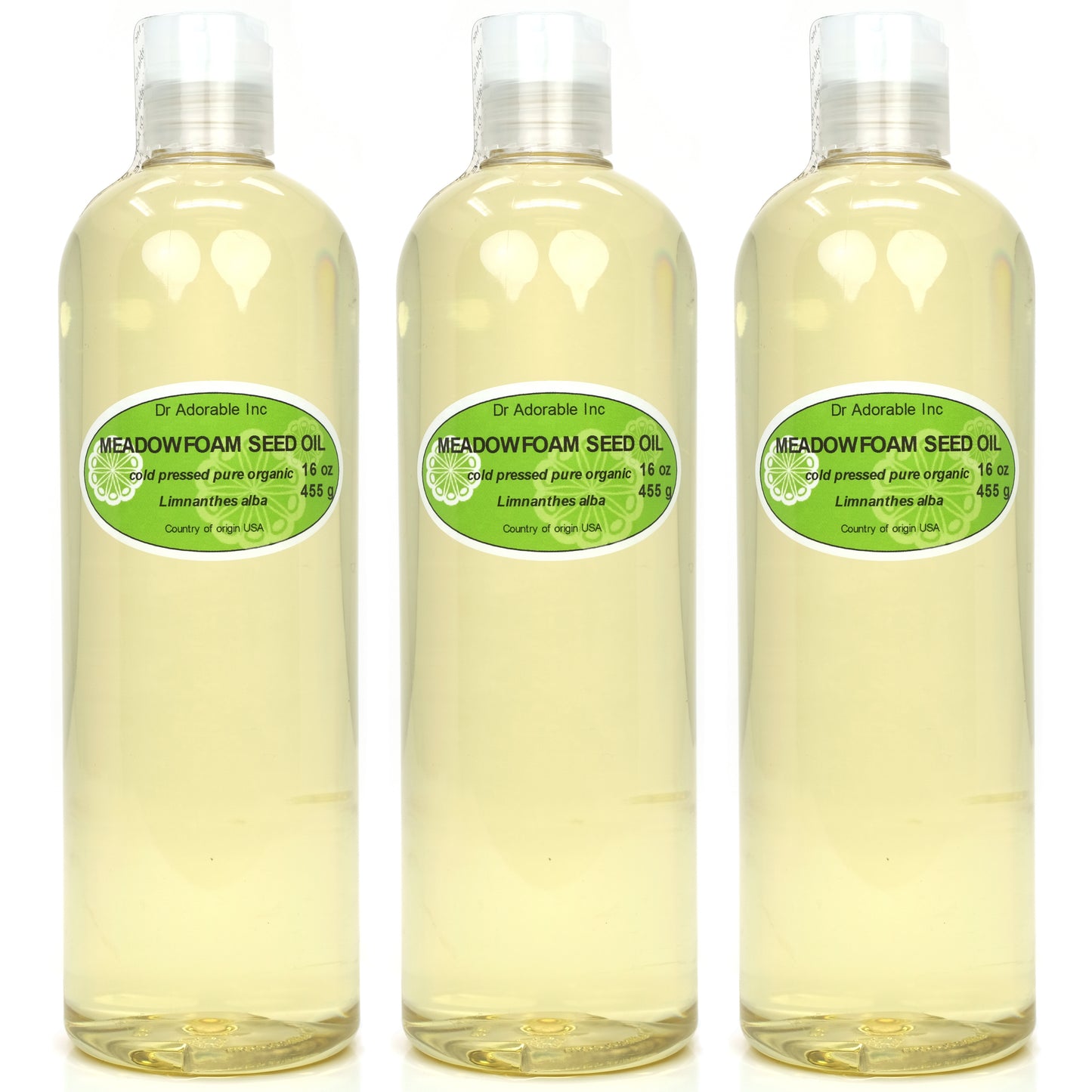 Meadowfoam Seed Oil - 100% Pure Natural Organic Cold Pressed