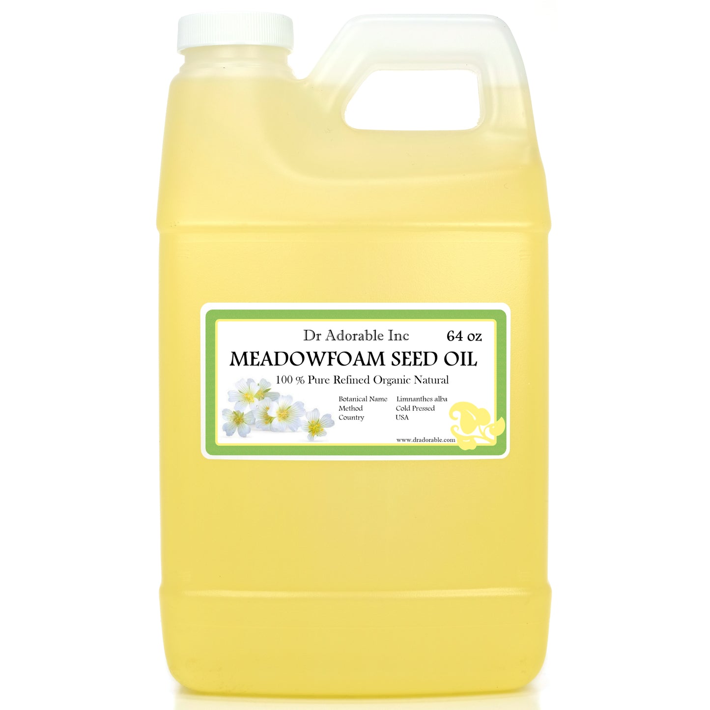 Meadowfoam Seed Oil - 100% Pure Natural Organic Cold Pressed