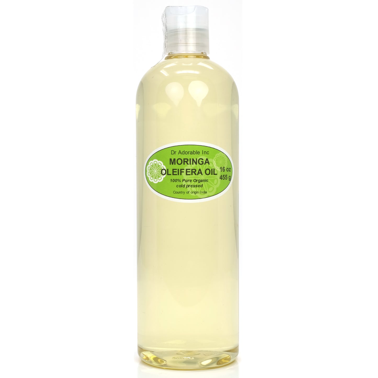 Moringa Oleifera Oil - 100% Pure Organic Natural Cold Pressed