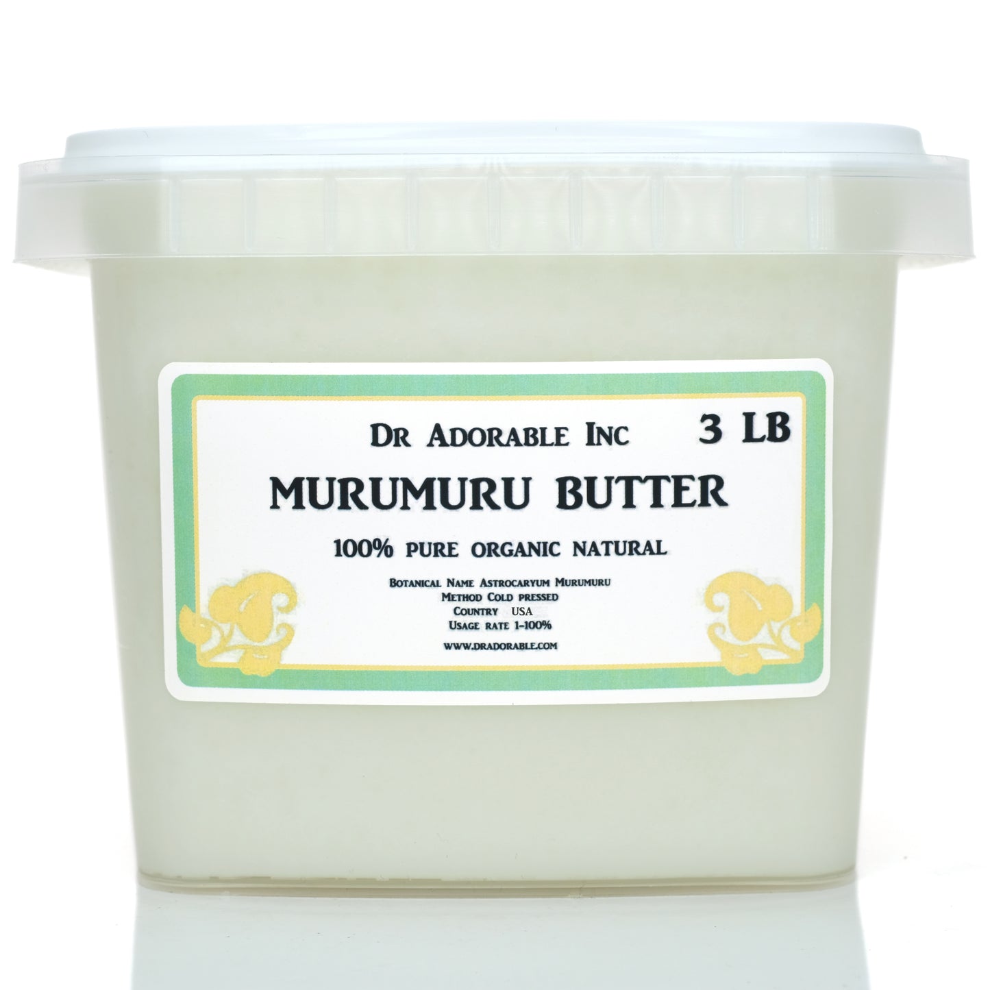 Murumuru Butter - Refined Pure Natural Organic Cold Pressed