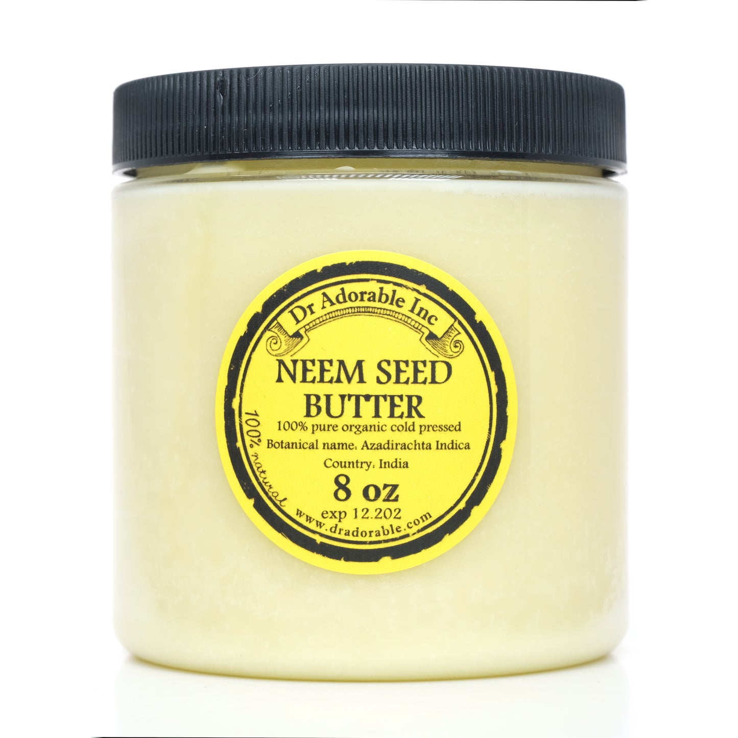 Neem Seed Butter - Unrefined Pure Natural Premium Organic Cold Pressed Raw