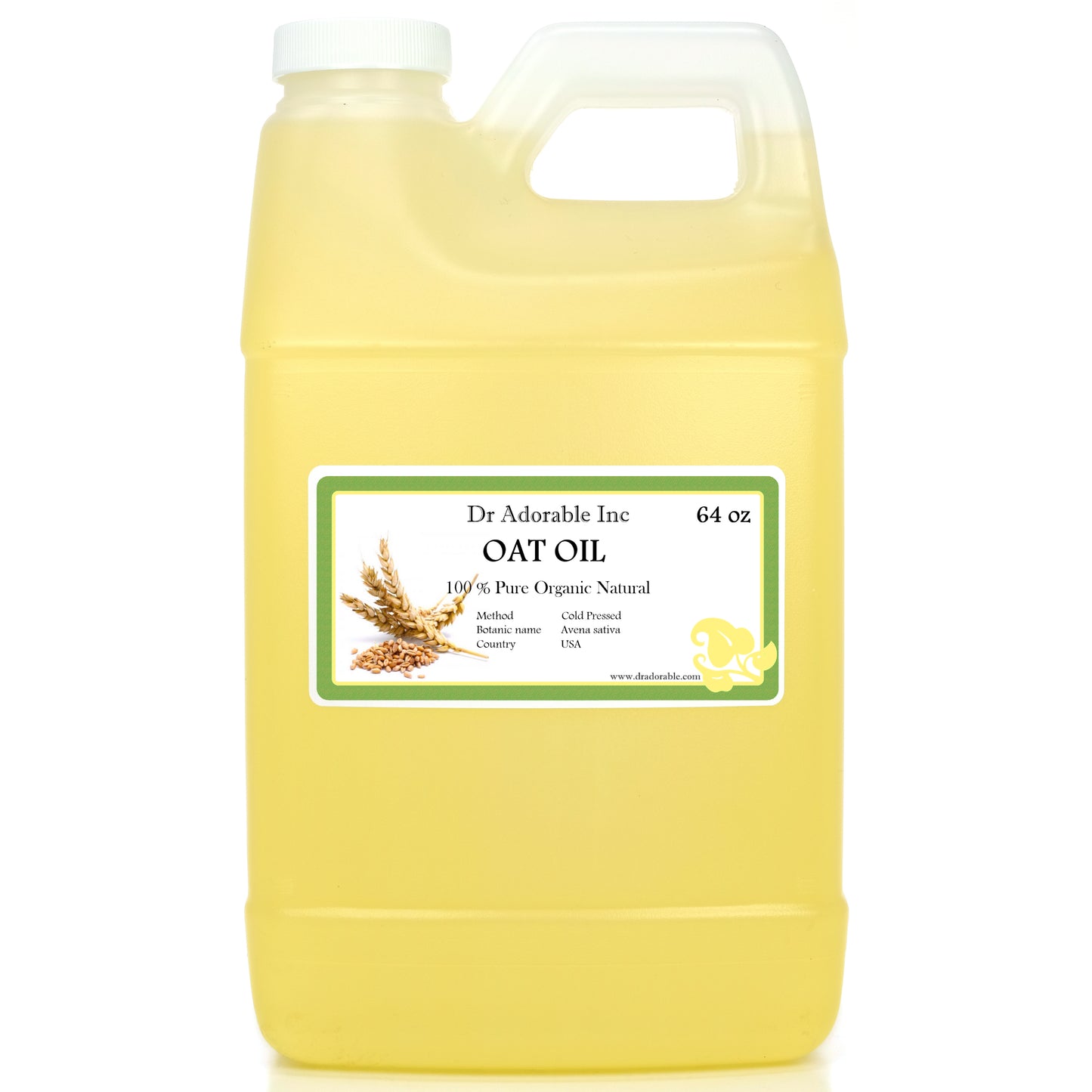Oat Oil - 100% Pure Natural Premium Organic Cold Pressed