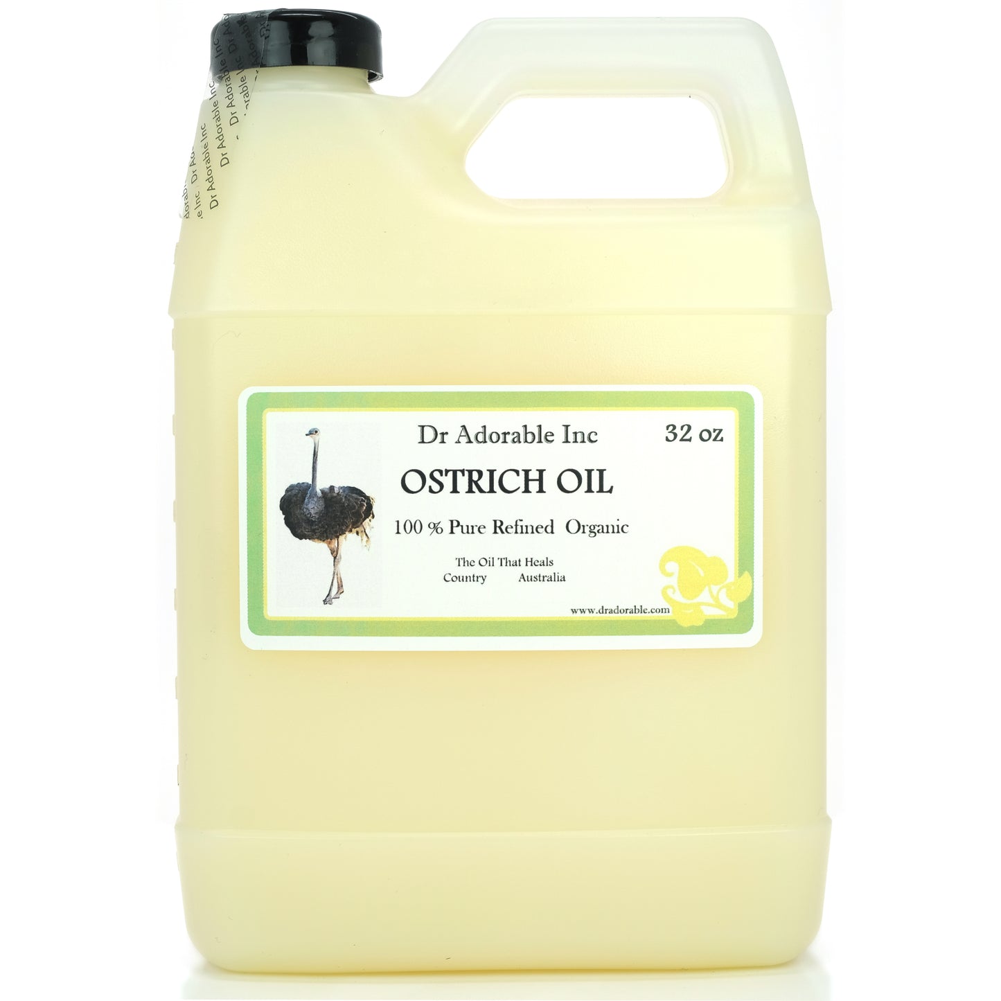 Ostrich Oil - 100% Pure Natural Premium Organic